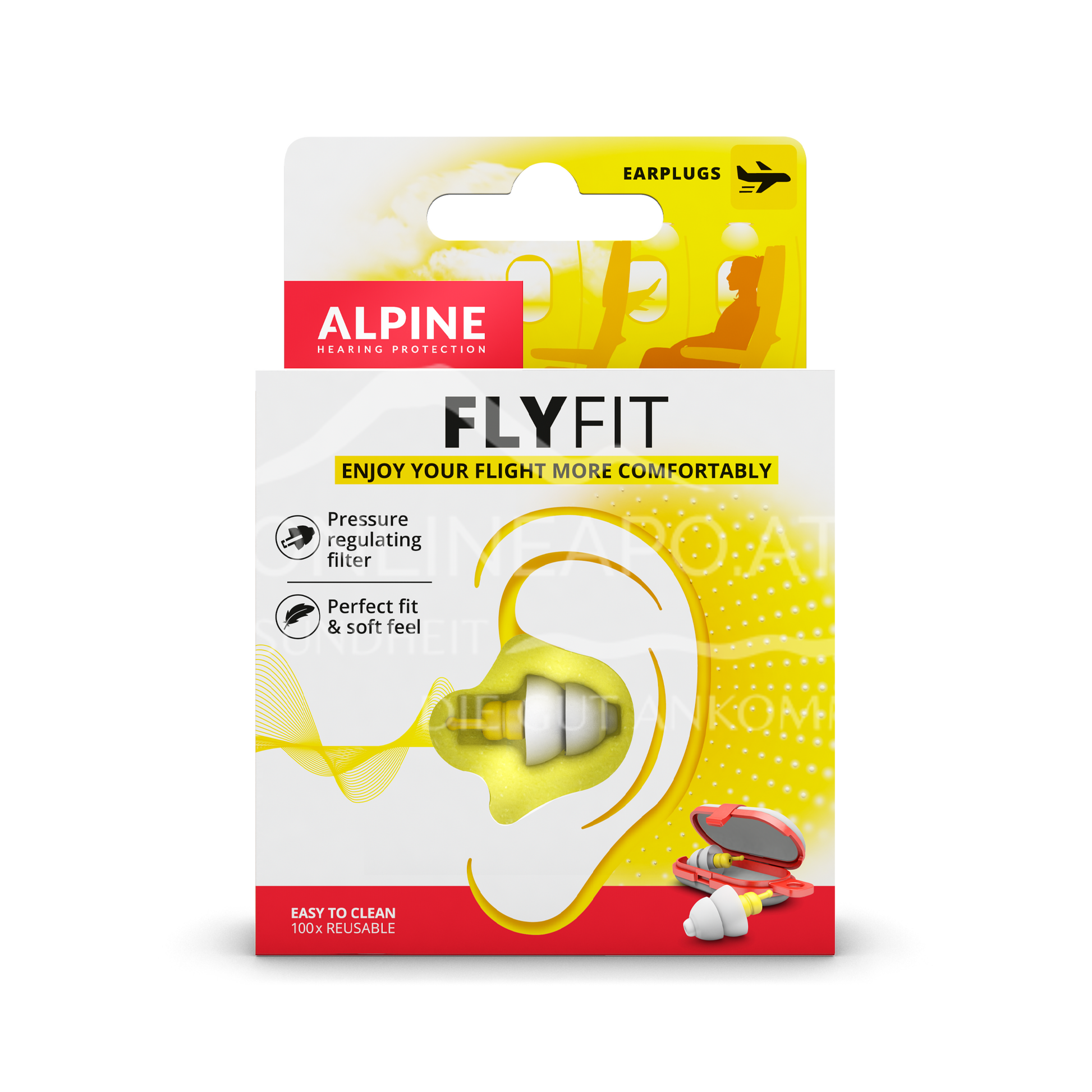 ALPINE Hearing Protection FlyFit Ohrstöpsel