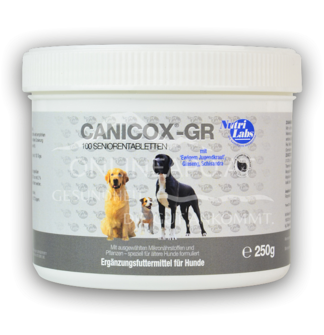 NutriLabs Canicox®-GR Kautabletten für alternde Hunde