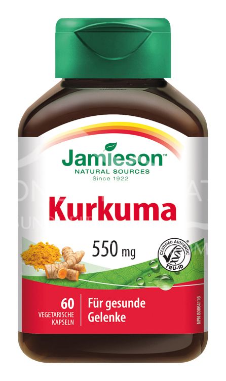Jamieson Kurkuma 550 mg Kapseln