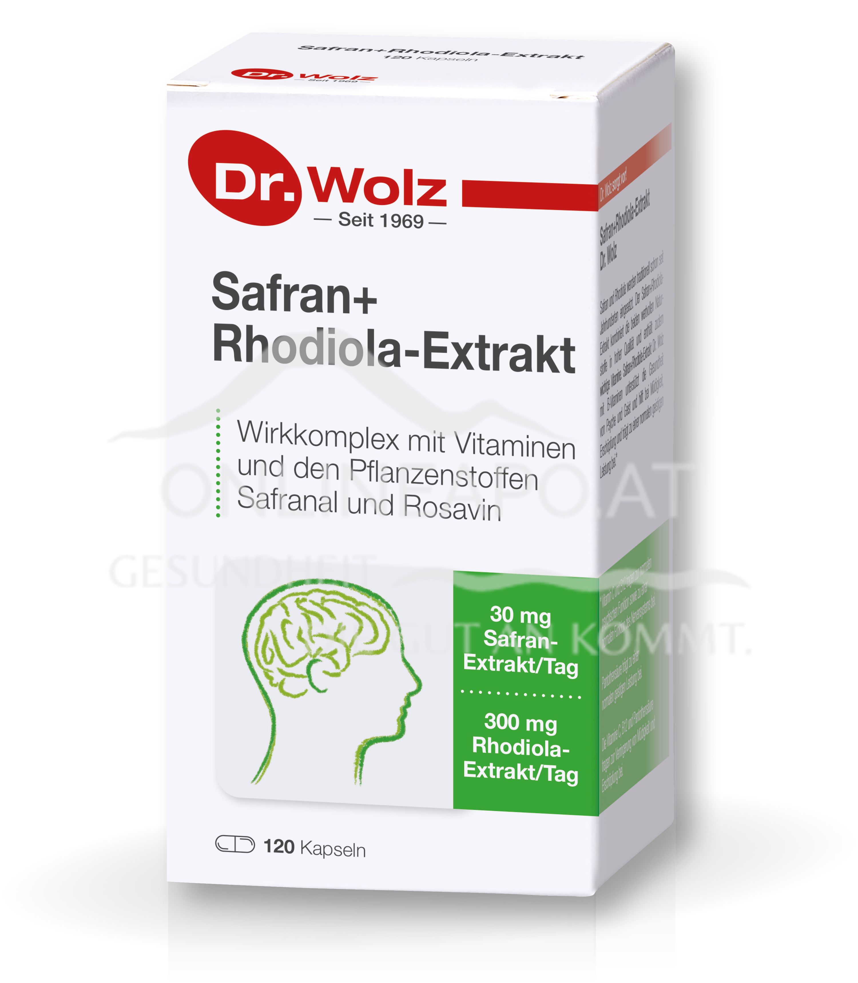 Dr. Wolz Safran+Rhodiola-Extrakt Kapseln