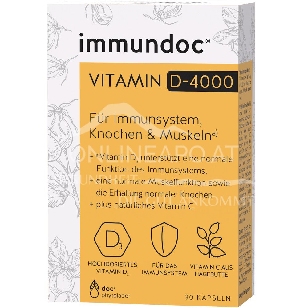 immundoc® VITAMIN D-4000 Kapseln