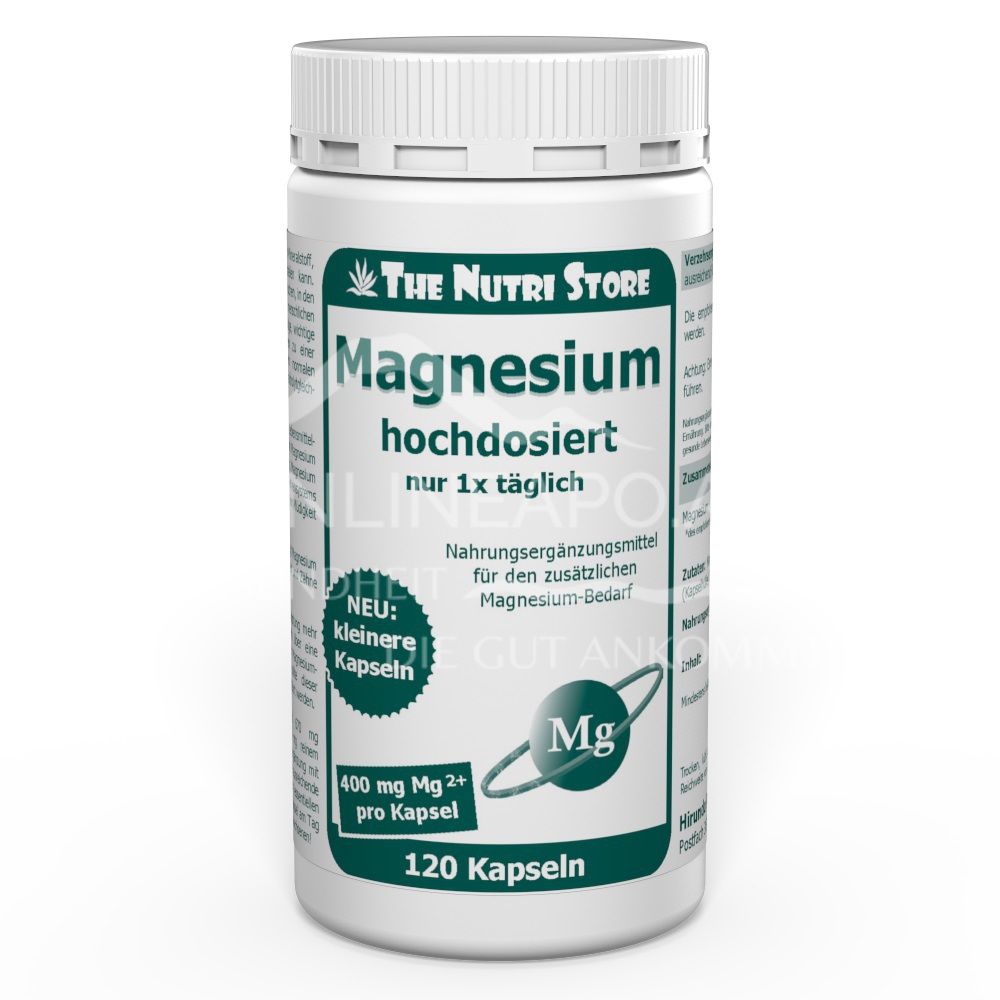 The Nutri Store Magnesium 400 mg Kapseln