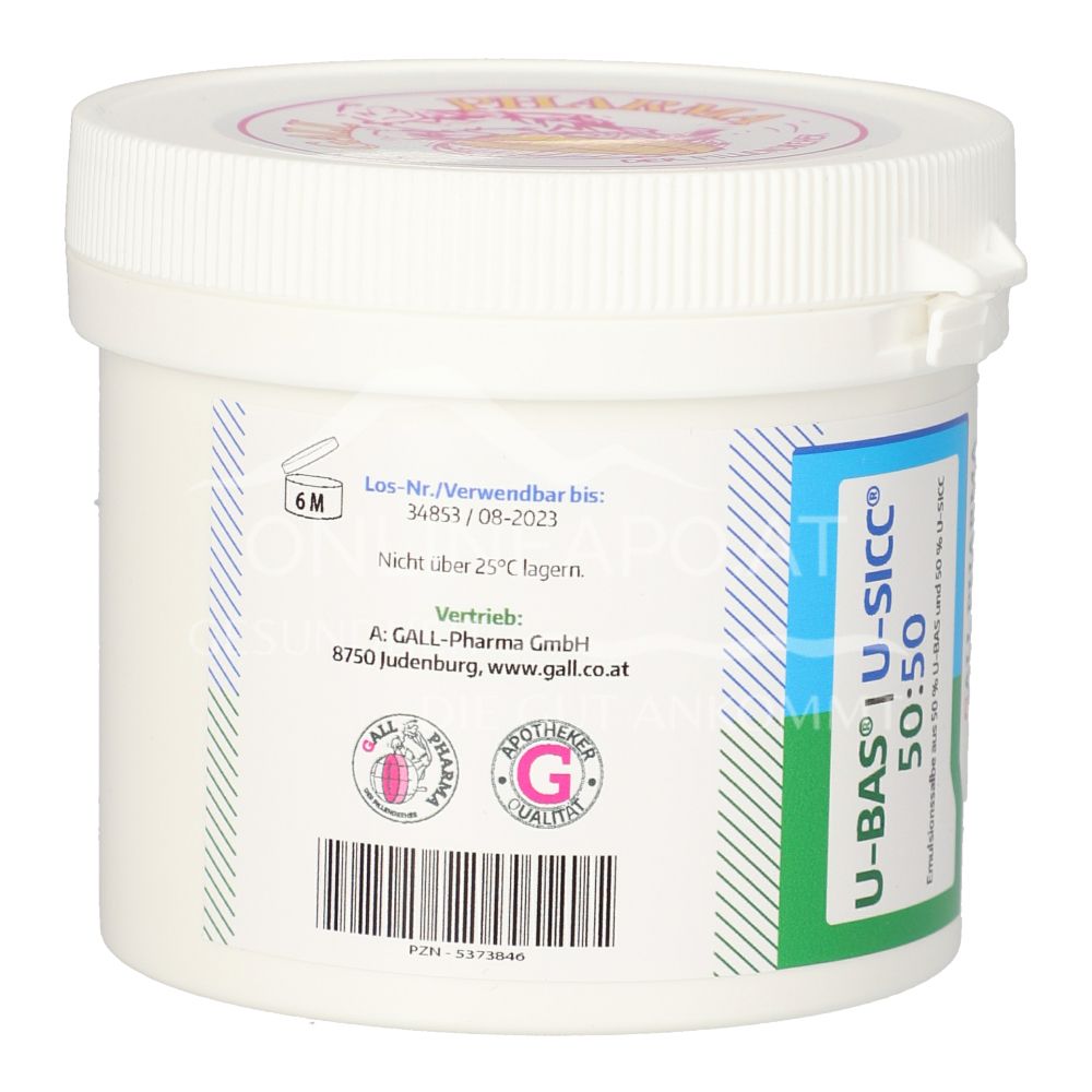 Gall Pharma U-Bas®/U-Sicc® 50:50 Emulsionssalbe
