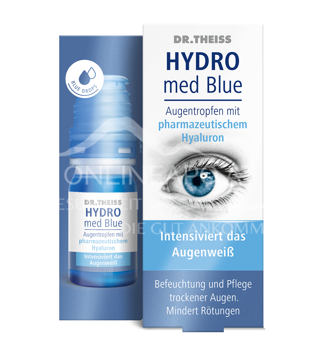 DR. THEISS HYDRO med Blue Augentropfen Multidose