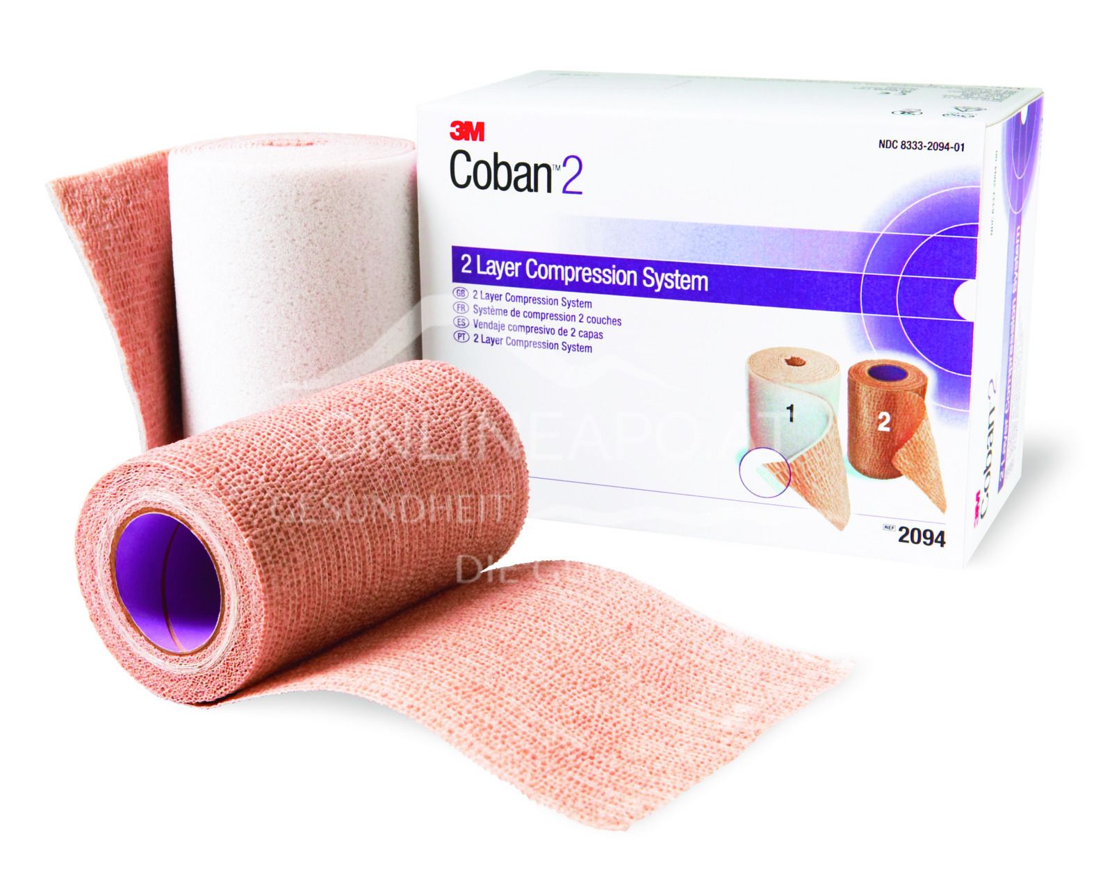 3M™ Coban™ 2-Lagen-Lite-Kompressionssystem