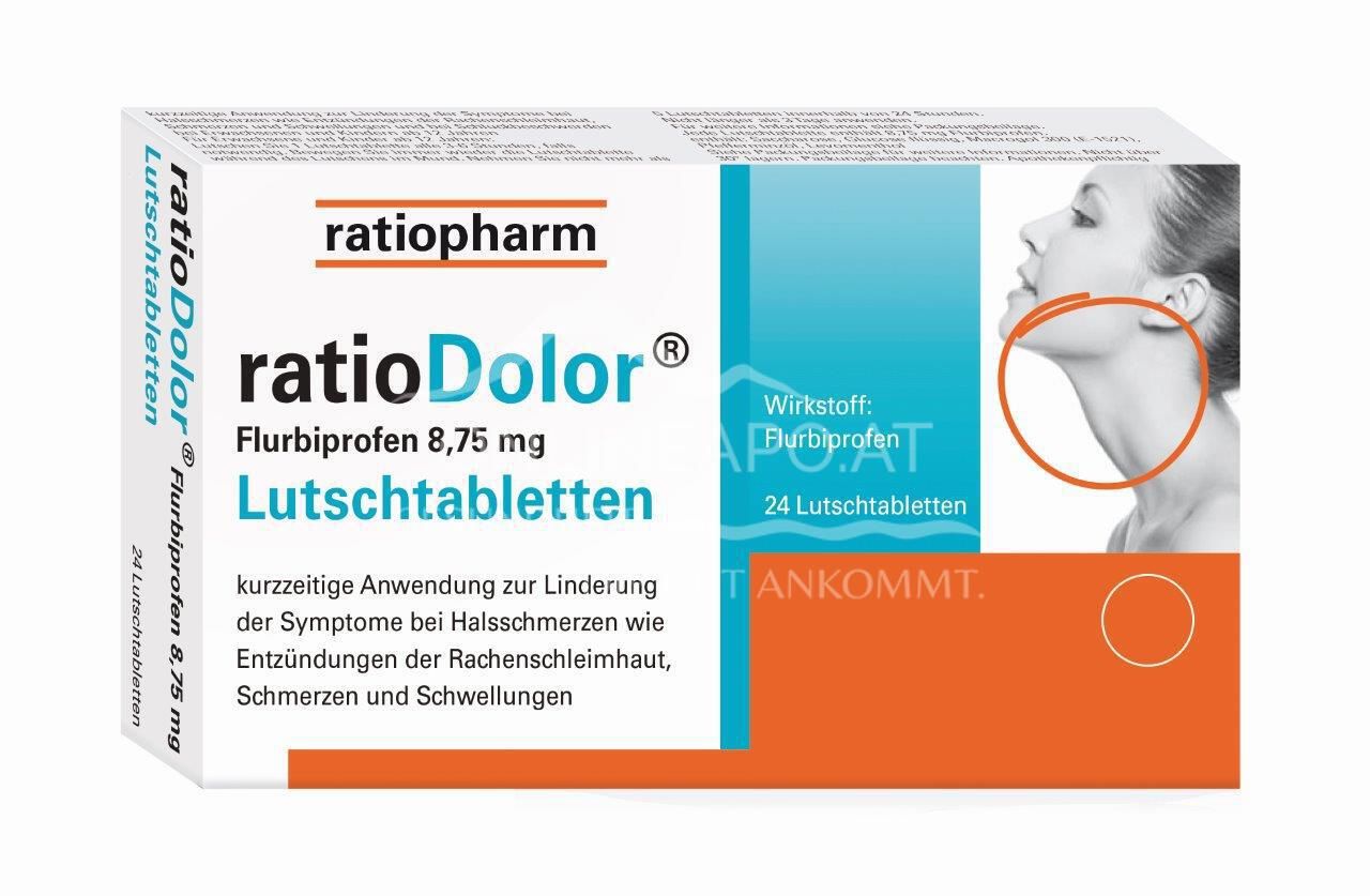 ratioDolor® Flurbiprofen 8,75 mg Lutschtabletten