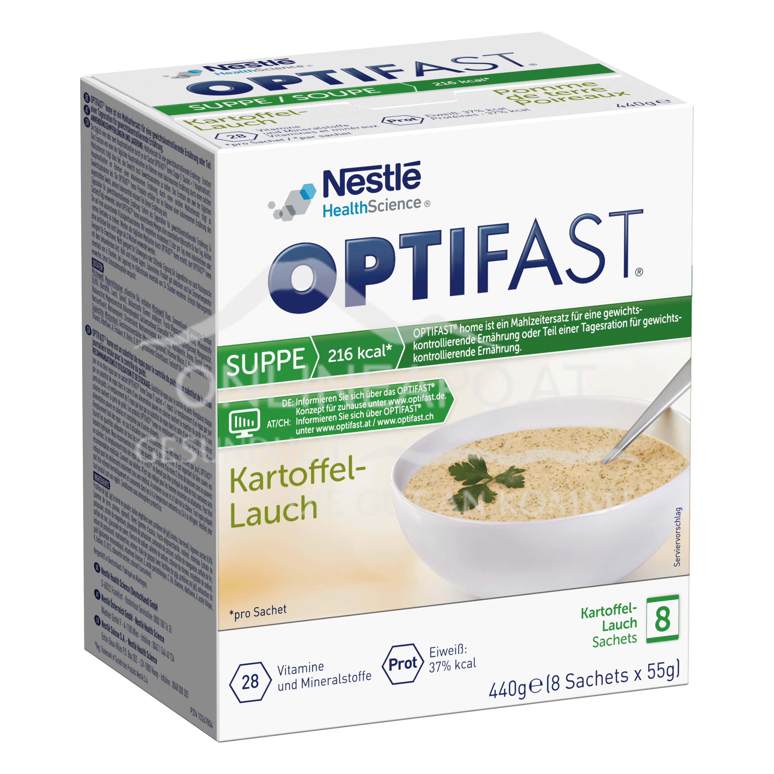 OPTIFAST® Suppe Kartoffel-Lauch 8x55g