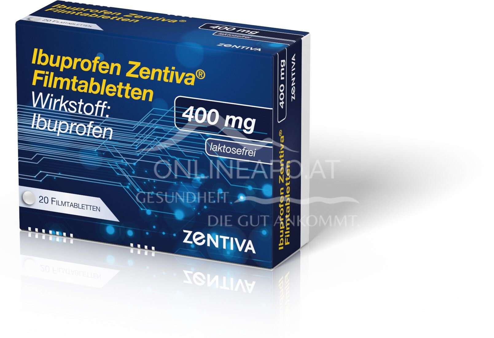 Ibuprofen Zentiva 400 mg Filmtabletten