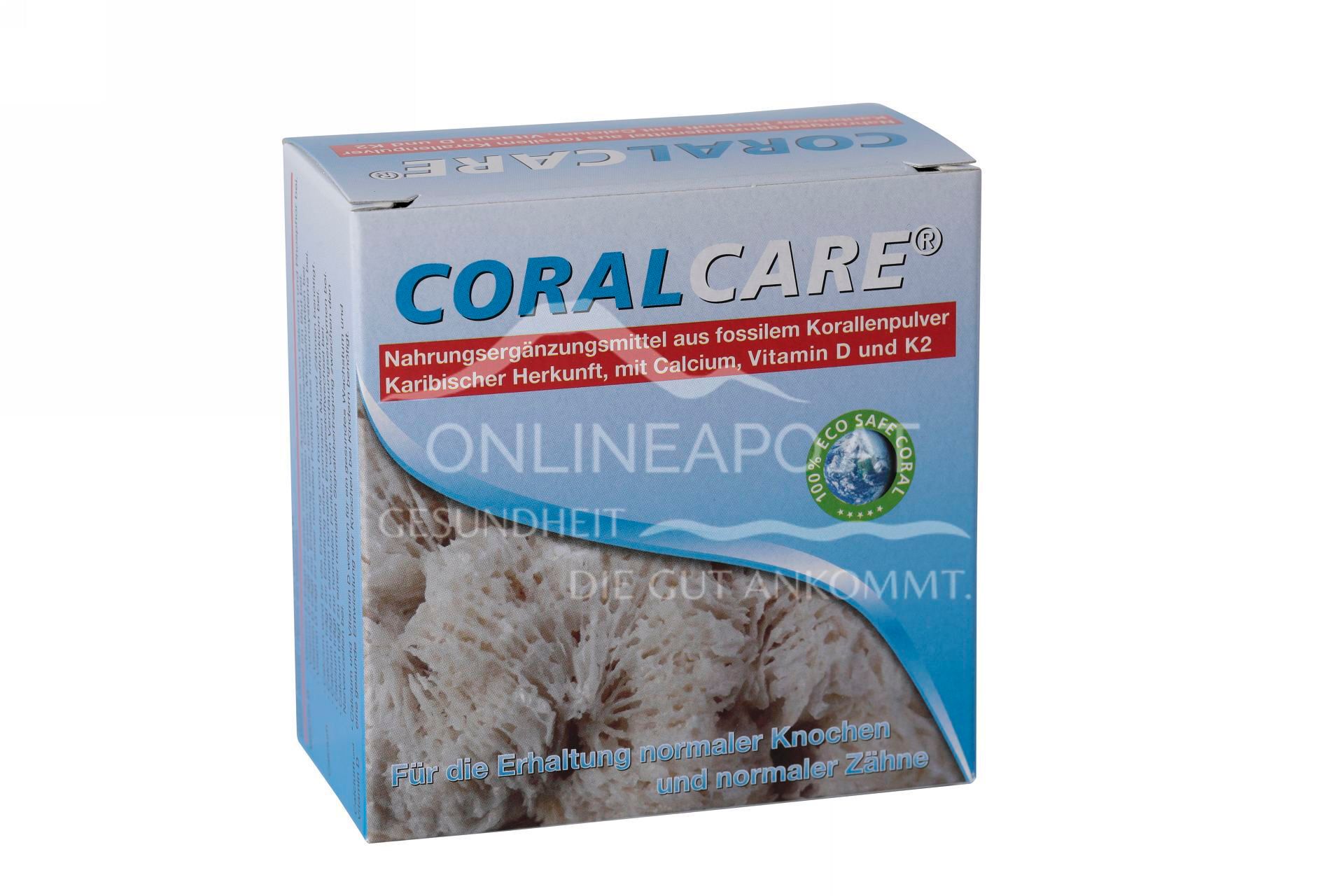 Coralcare Sachets Korallenkalzium, Vitamin D3 und K2