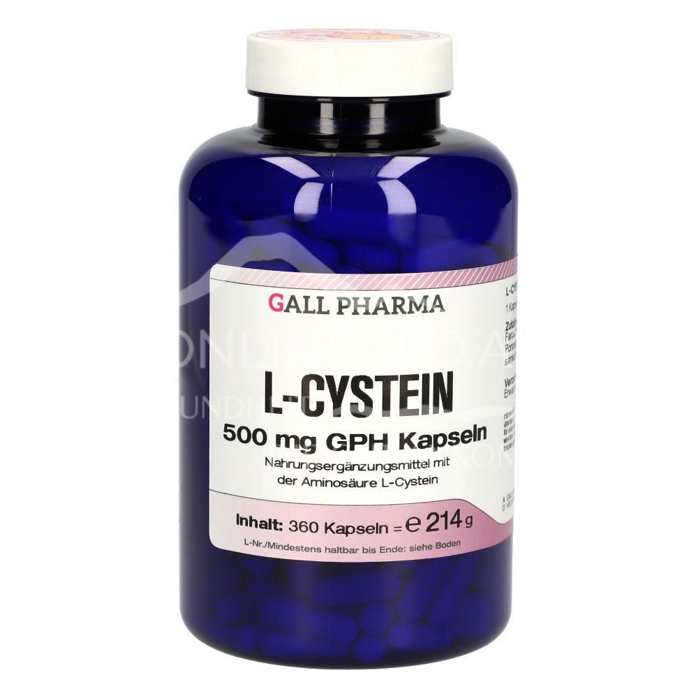 Gall Pharma L-Cystein 500 mg Kapseln
