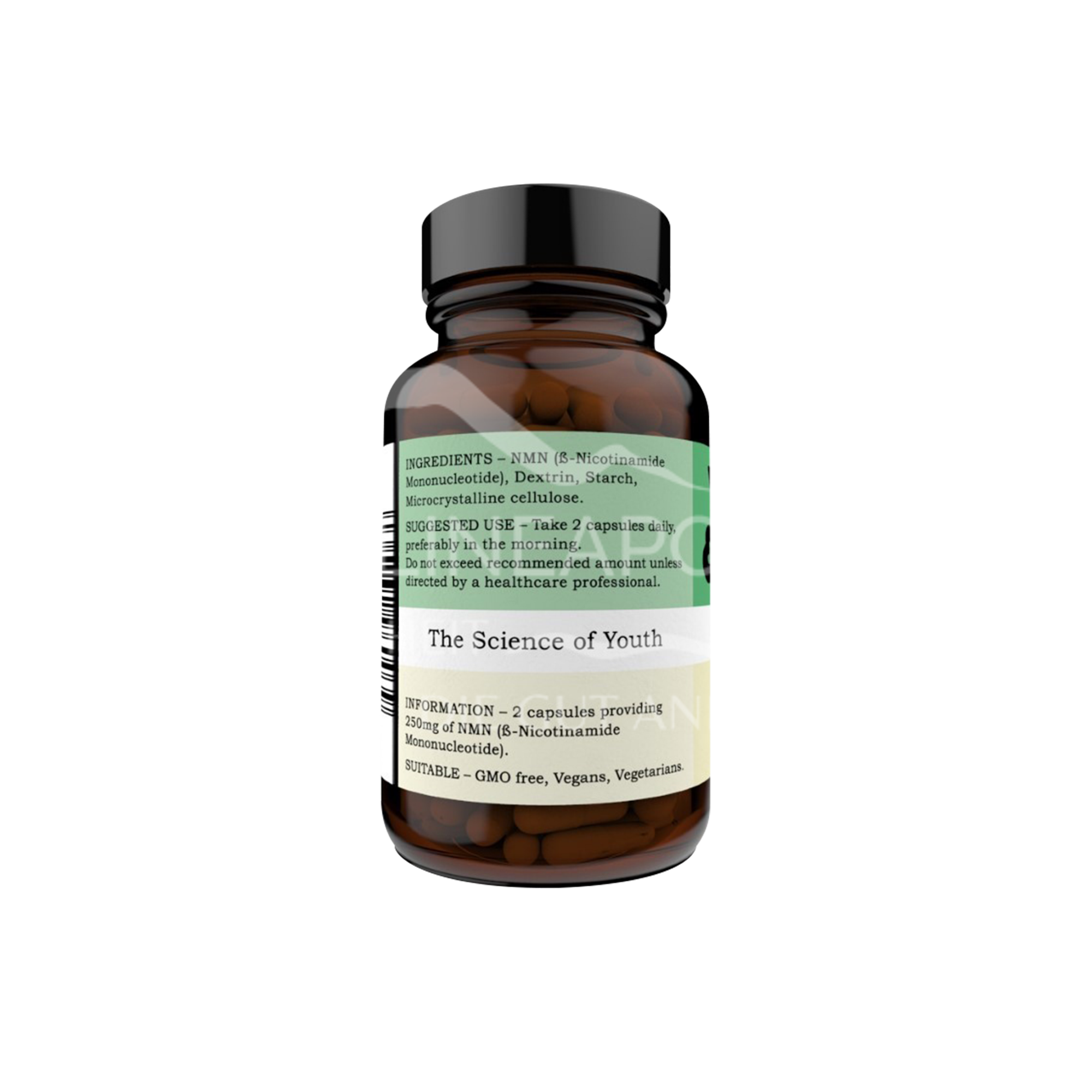 Youth & Earth NMN (β-Nikotinamid-Mononukleotid) 125 mg Kapseln