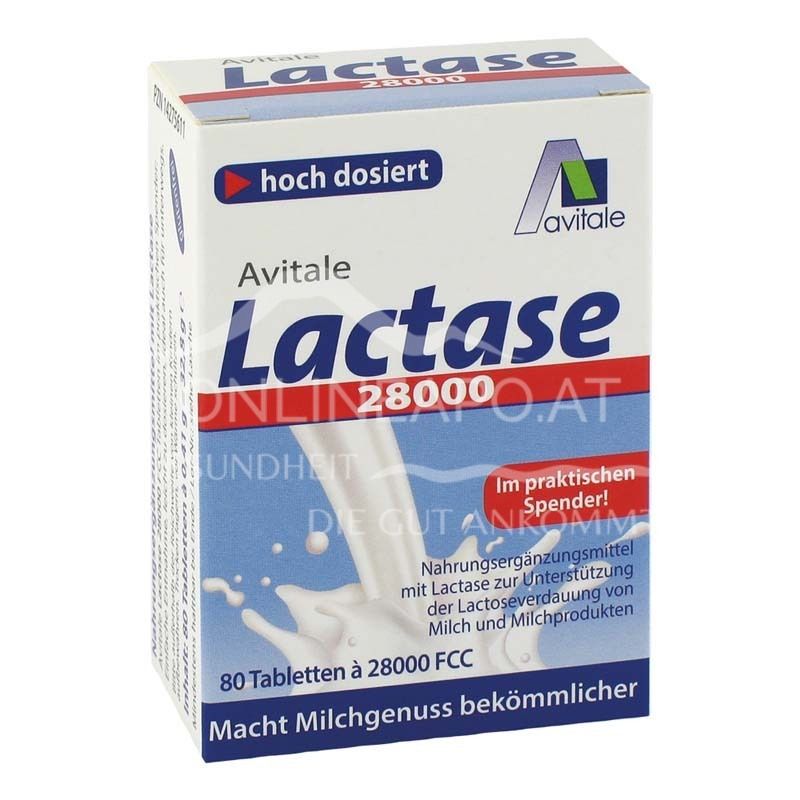 Avitale Lactase 28000 FCC Tabletten