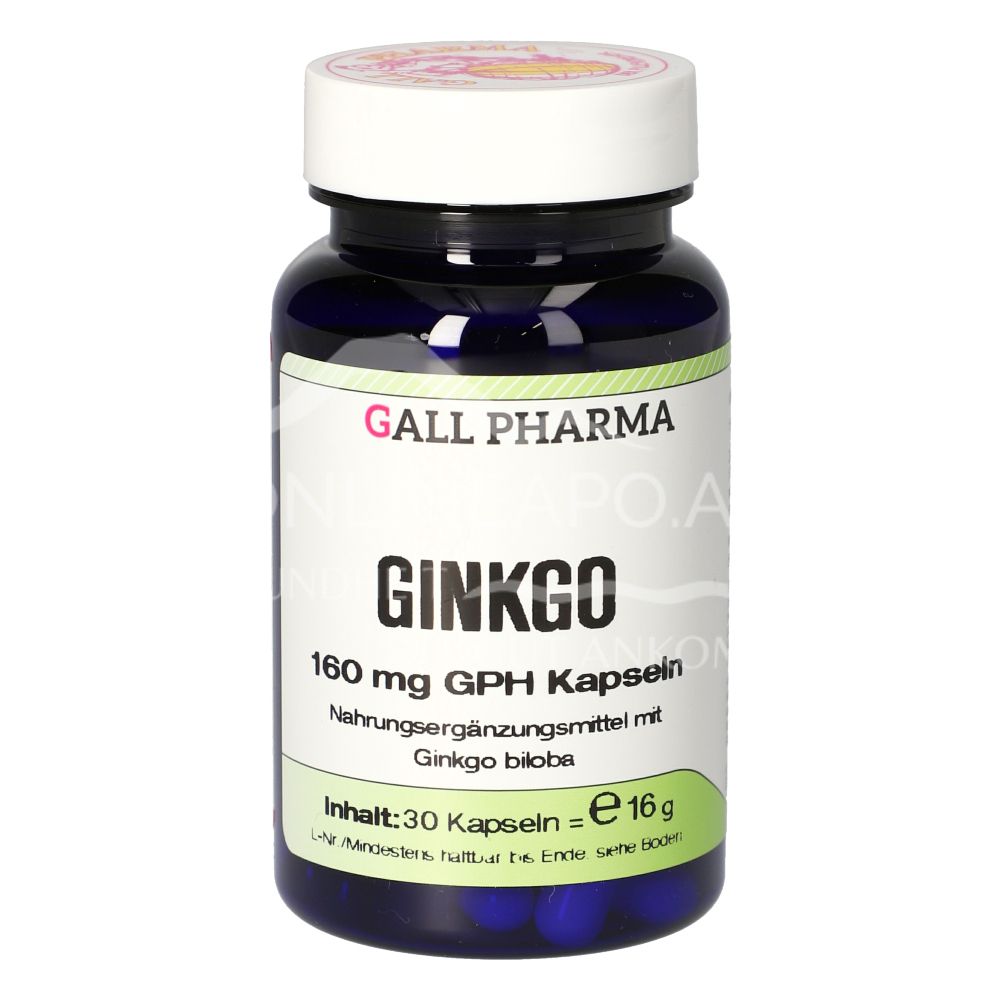 Gall Pharma Ginkgo 160 mg Kapseln