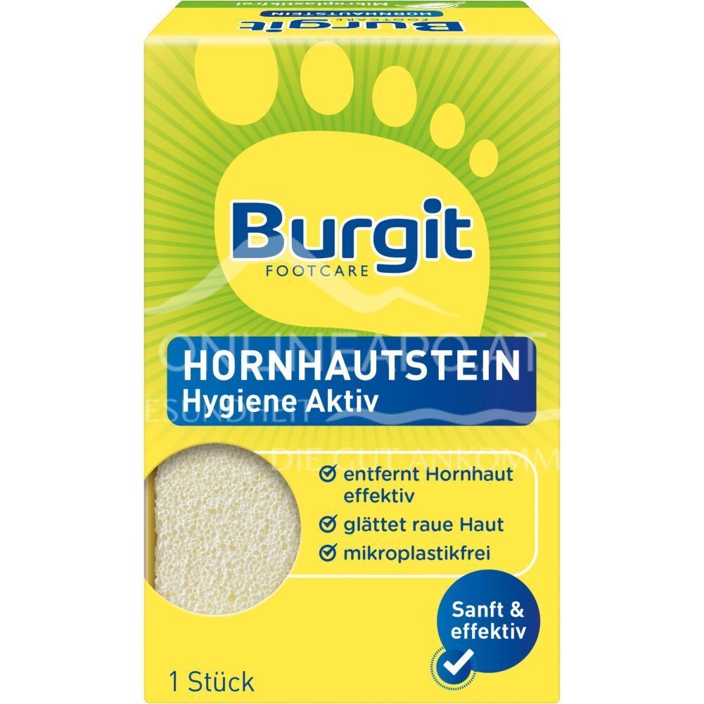 Burgit Footcare Hornhautstein Hygiene Aktiv