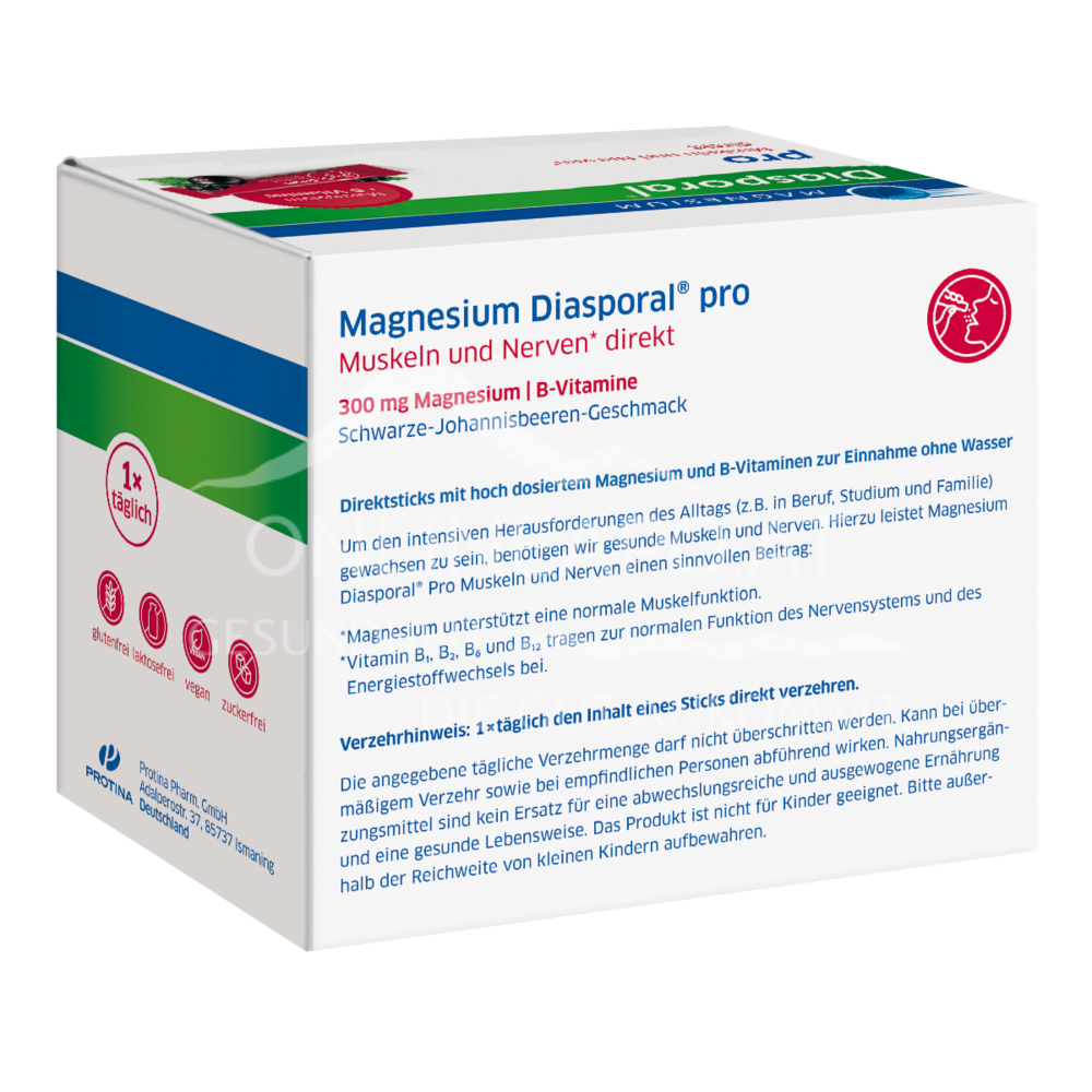 Magnesium Diasporal® Pro Muskeln und Nerven* direkt Sticks