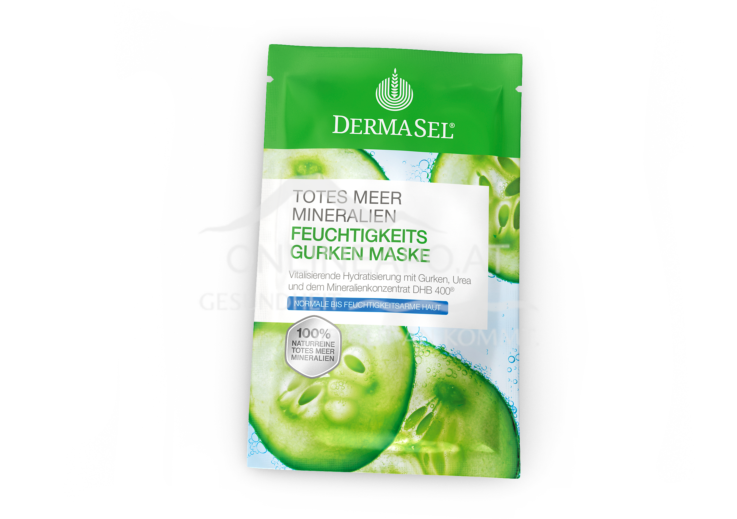 DermaSel® Totes Meer Mineralien Feuchtigkeits Gurken Maske