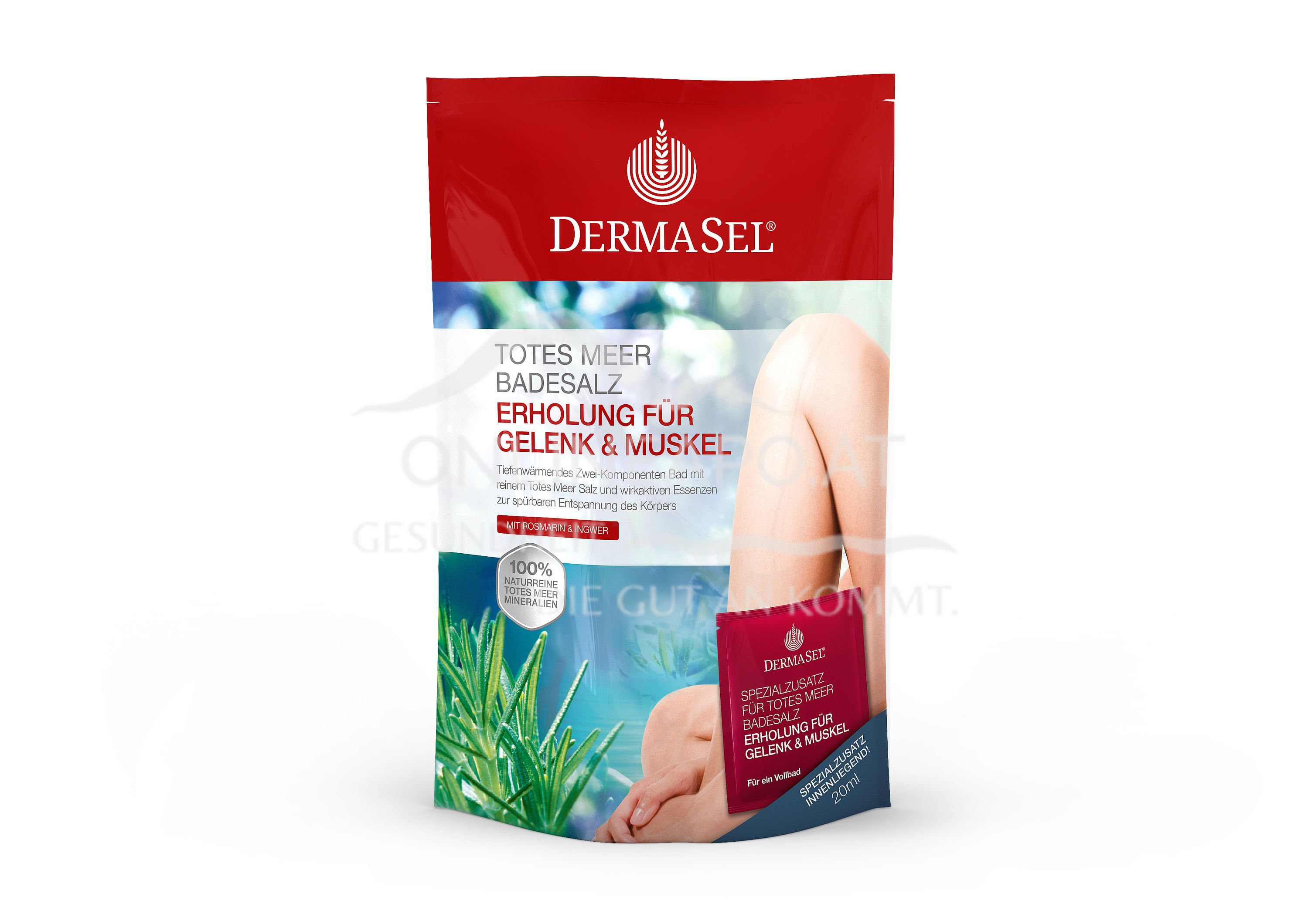 DermaSel® Totes Meer Badesalz Erholung für Gelenk und Muskel