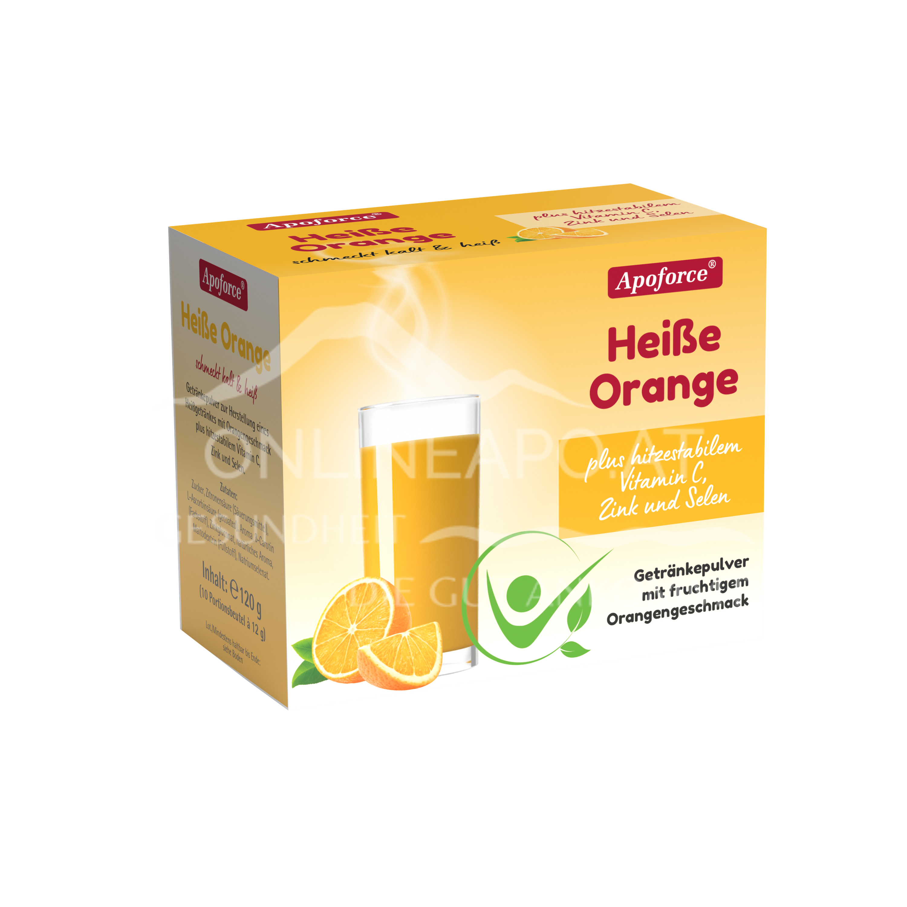 Apoforce® Heiße Orange Getränkepulver