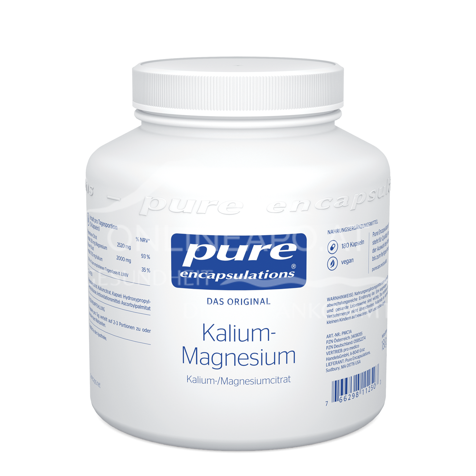 pure encapsulations® Kalium- Magnesium