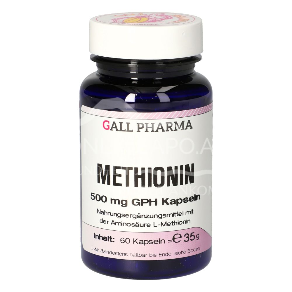 Gall Pharma Methionin 500 mg Kapseln