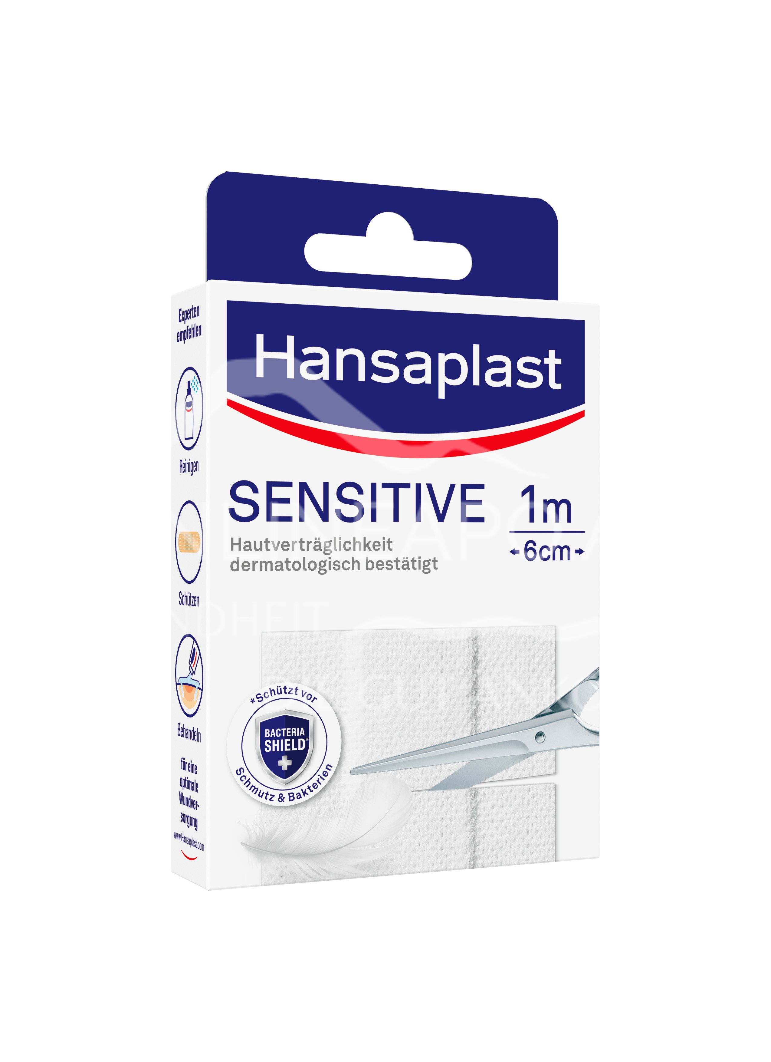 Hansaplast Sensitive Pflaster 6cm x 1m