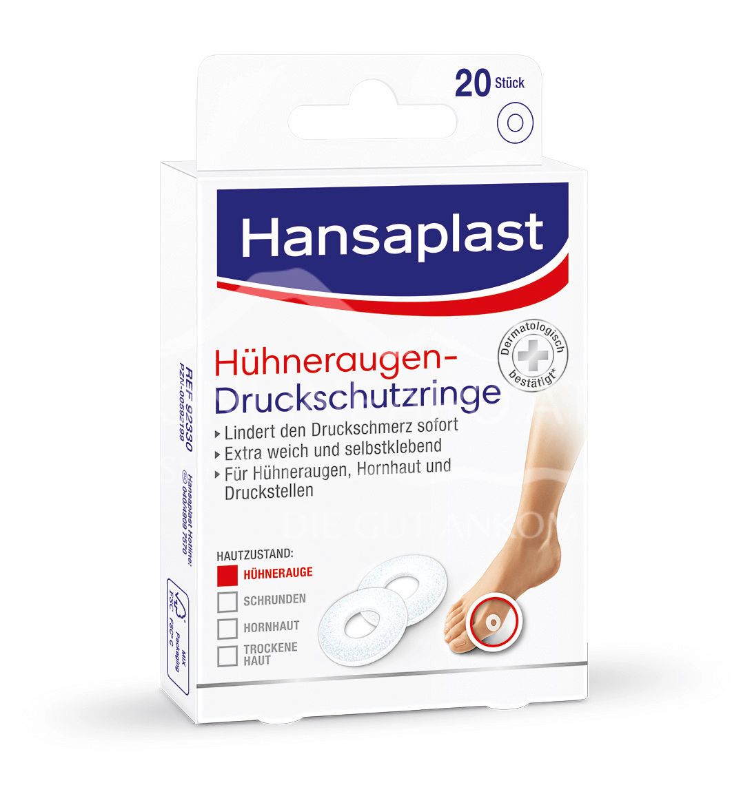 Hansaplast Hühneraugen-Druckschutzringe