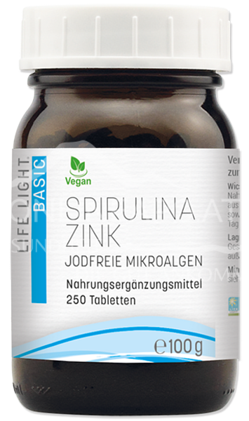 Life Light Basic Spirulina Zink Tabletten