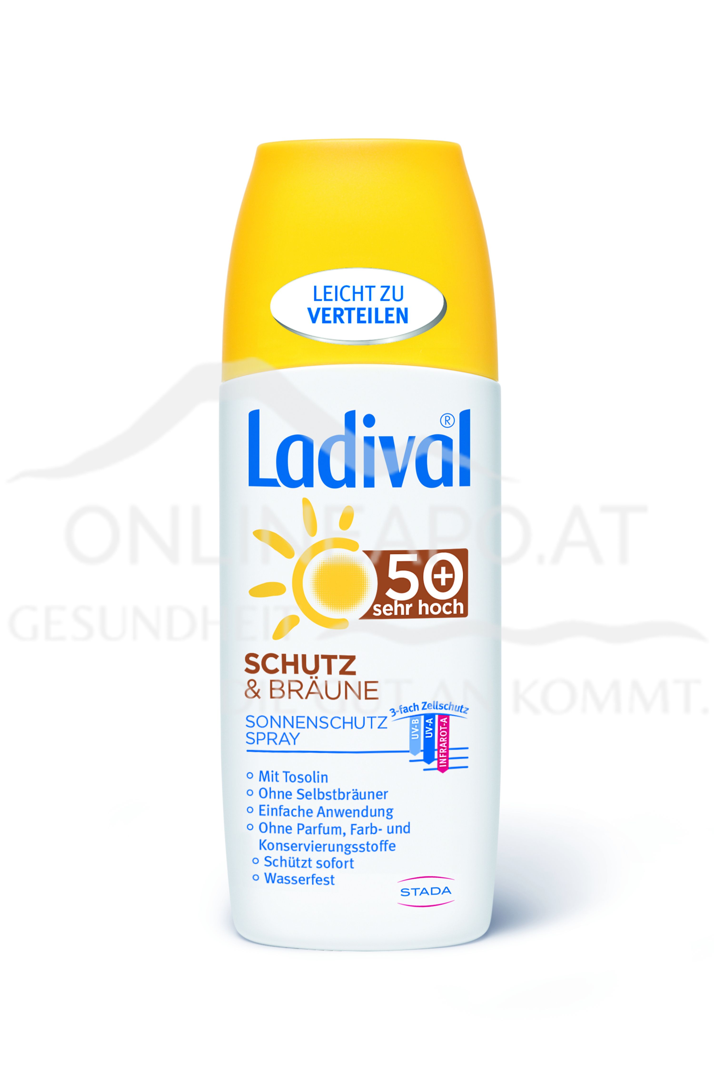 Ladival® Schutz & Bräune Sonnenschutz Spray LSF50+