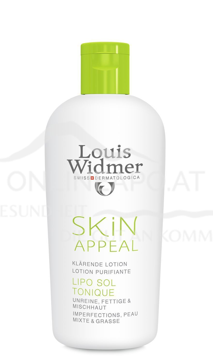 Louis Widmer Skin Appeal Lipo Sol Tonique ohne Parfüm