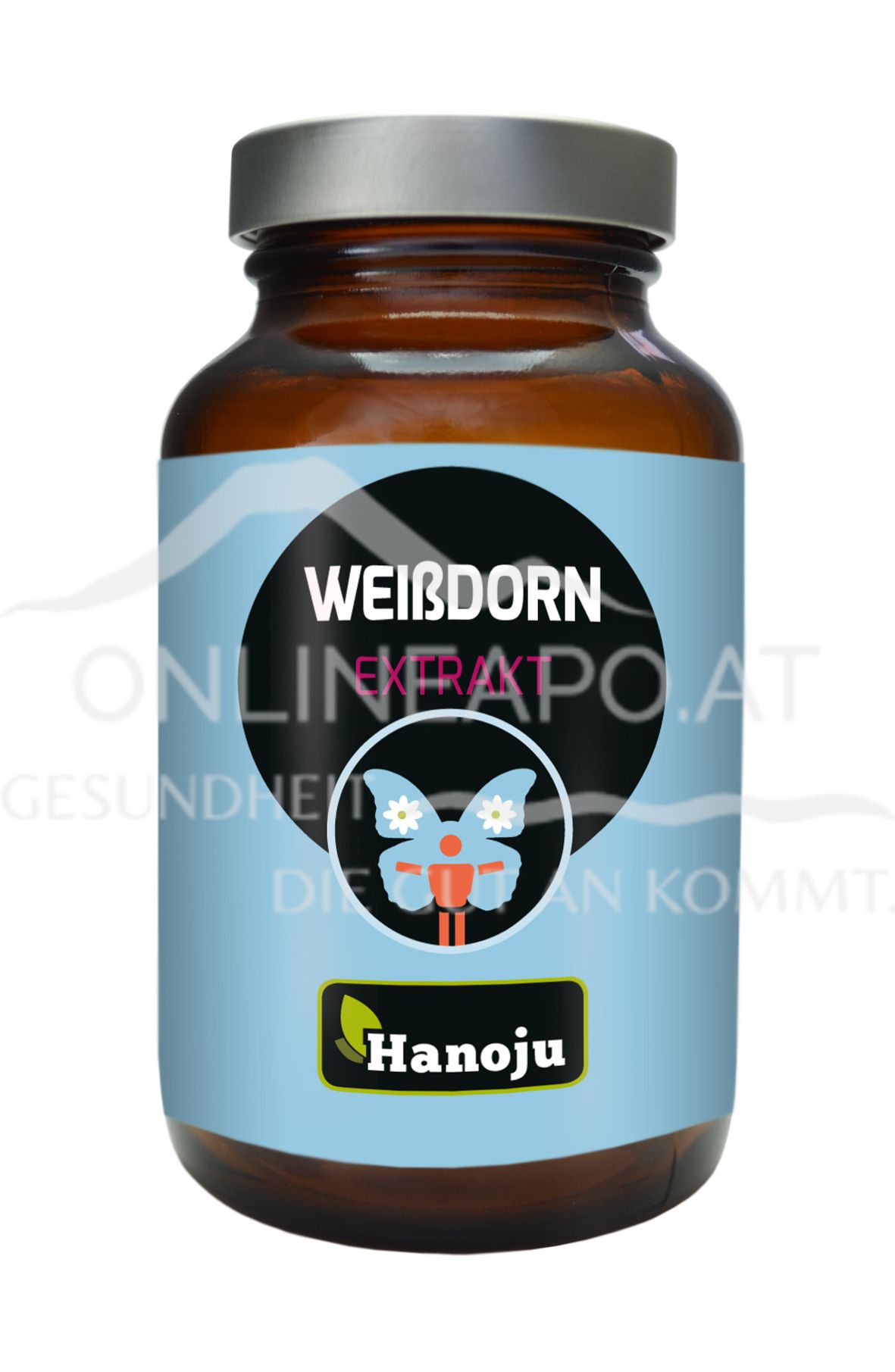 Hanoju Weißdorn Extrakt 450 mg