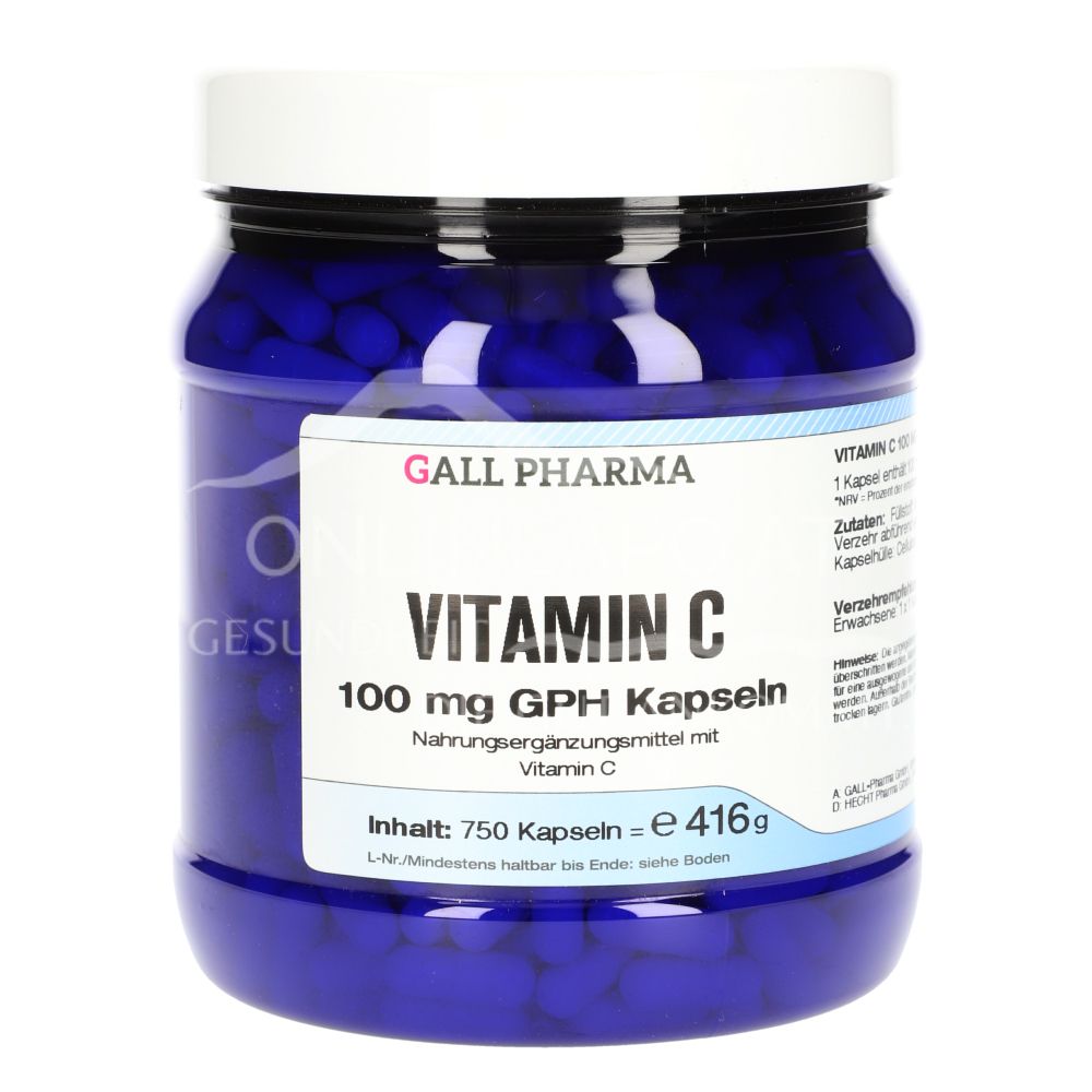 Gall Pharma Vitamin C 100 mg Kapseln