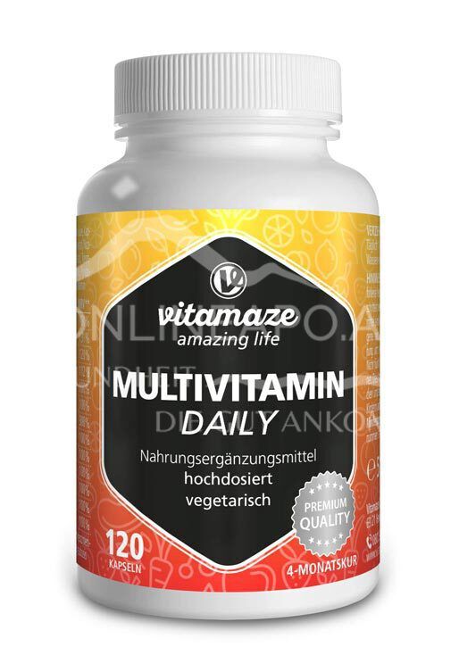Vitamaze Multivitamin Daily ohne Jod Kapseln