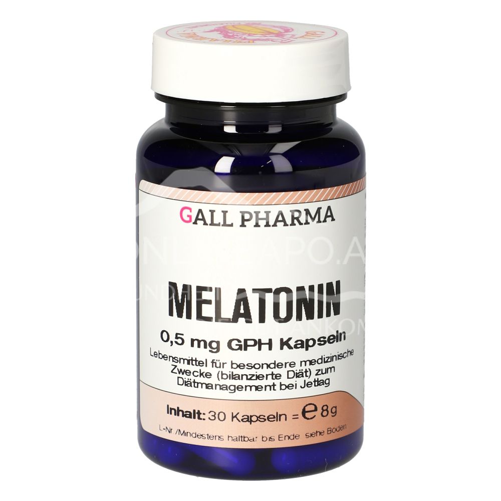 Gall Pharma Melatonin 0,5 mg Kapseln