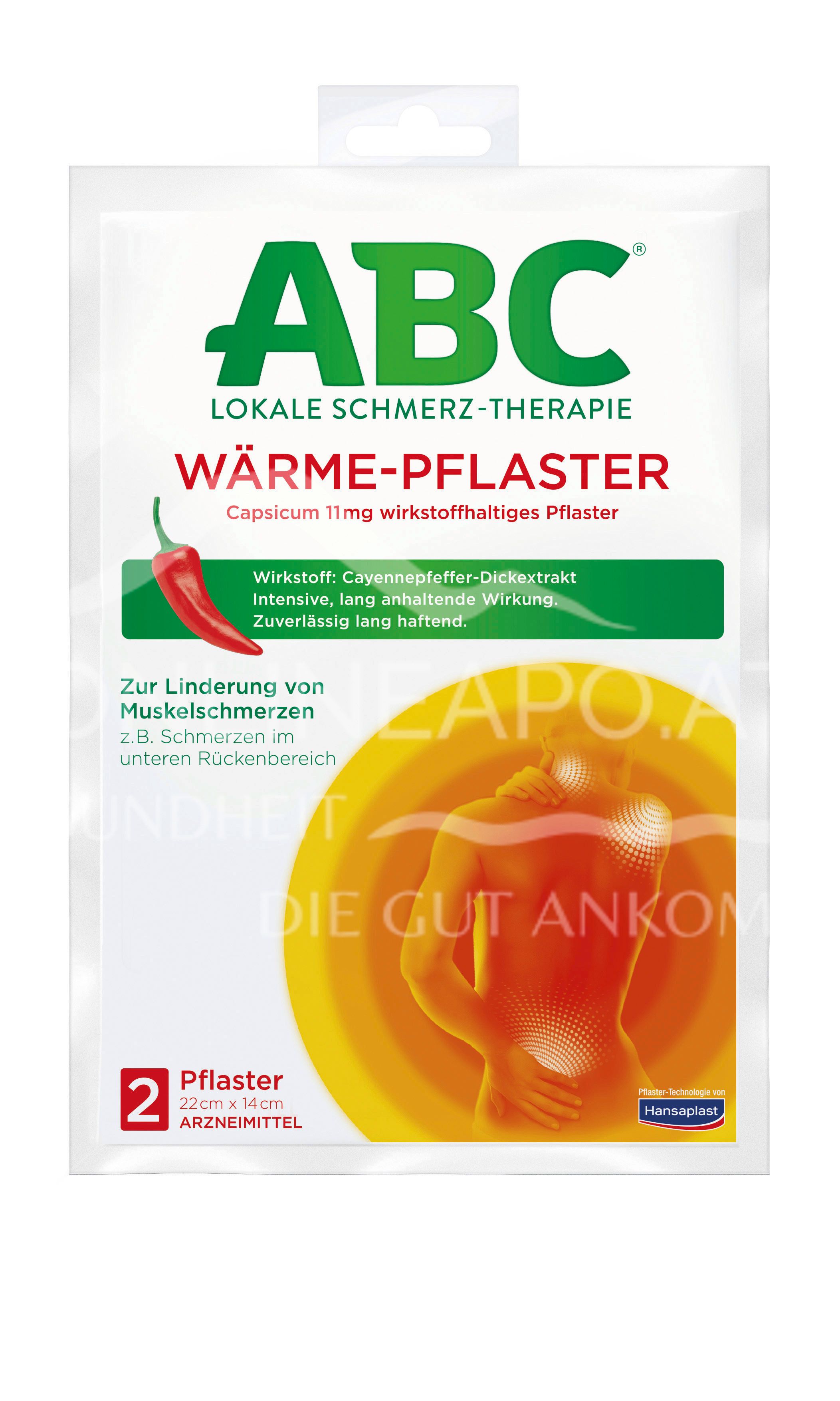  ABC Wärme-Pflaster Capsicum