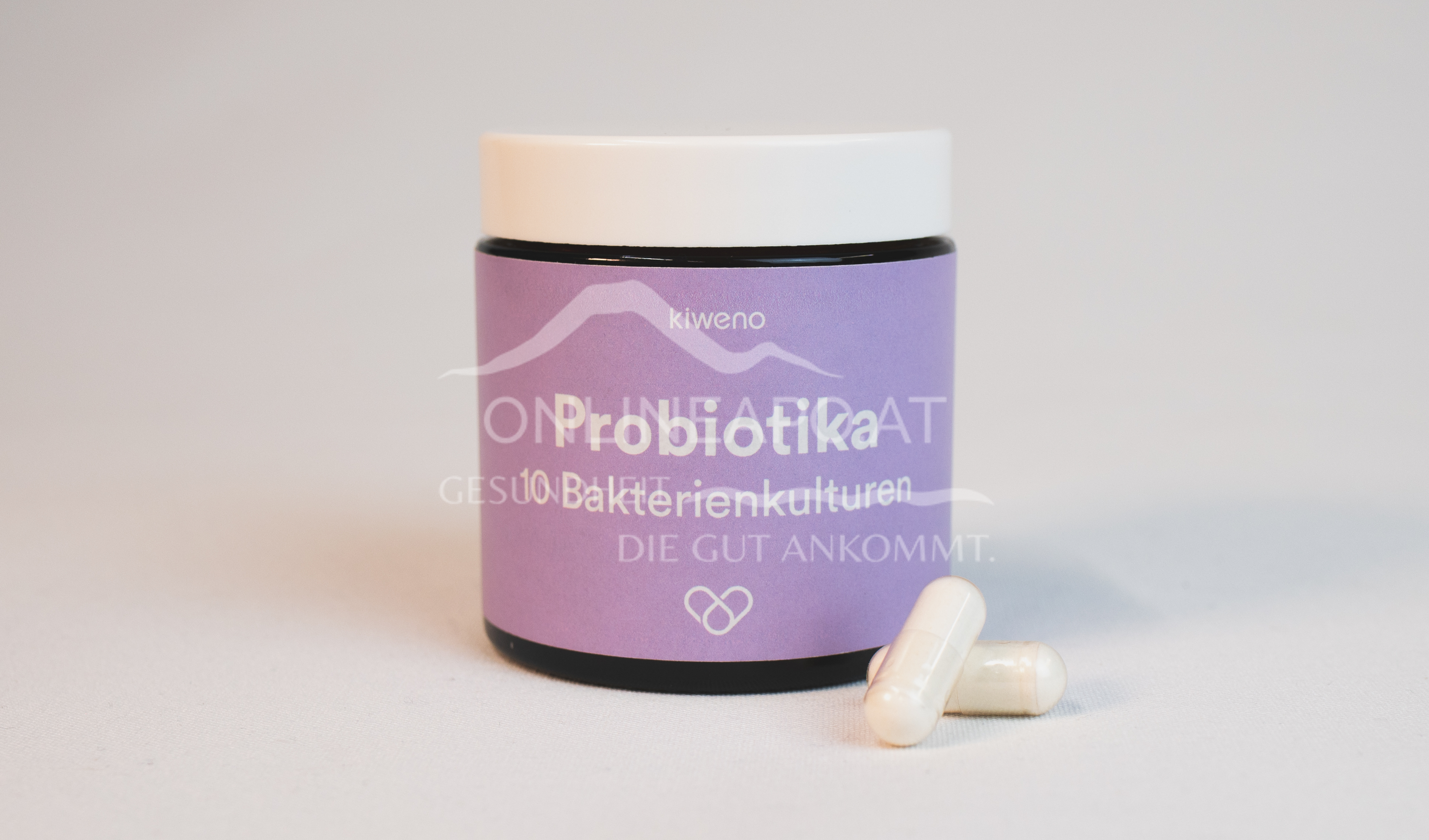 Kiweno Probiotika Kapseln mit 10 Bakterienkulturen