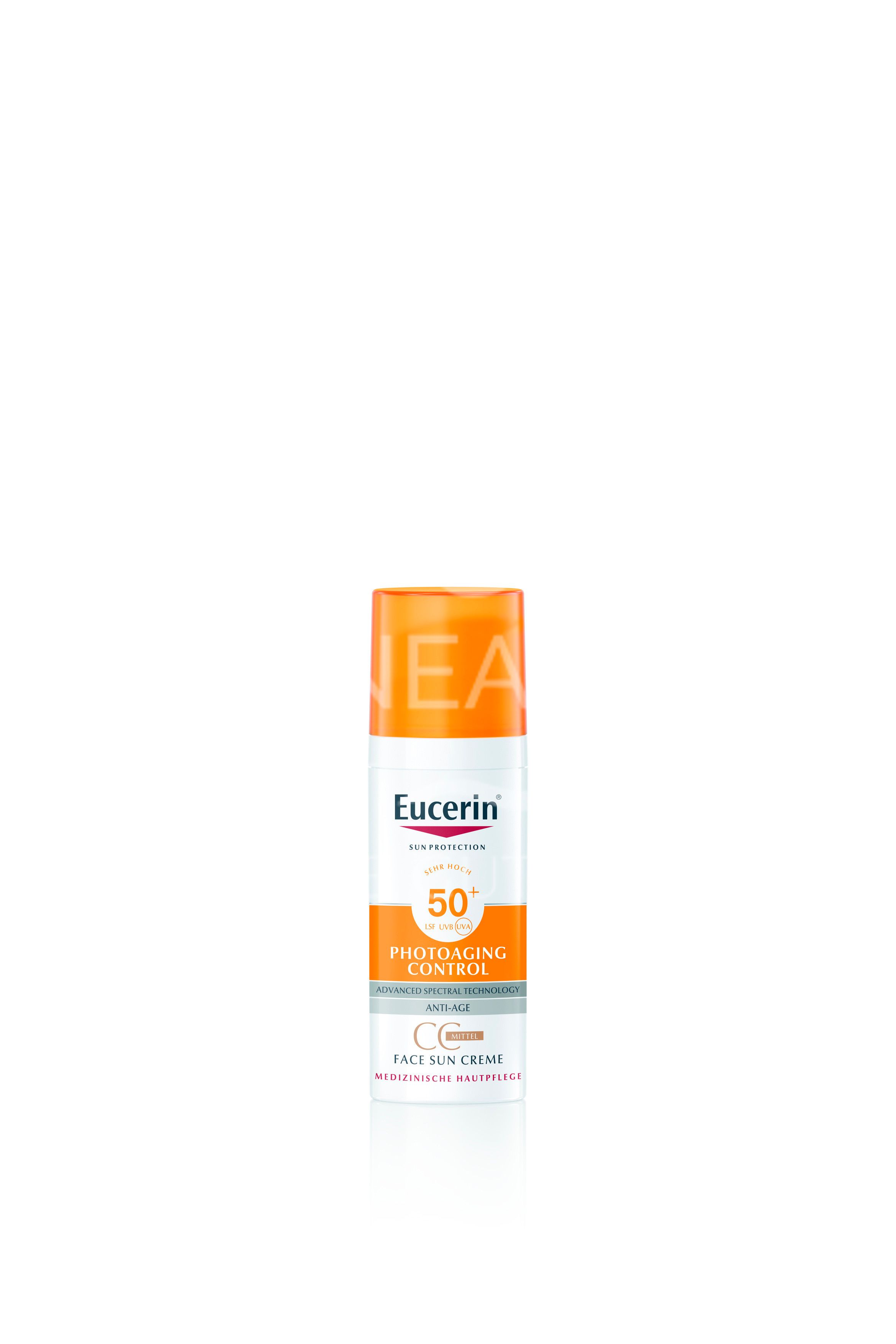Eucerin® Photoaging Control Face Sun CC Creme getönt mittel LSF 50+