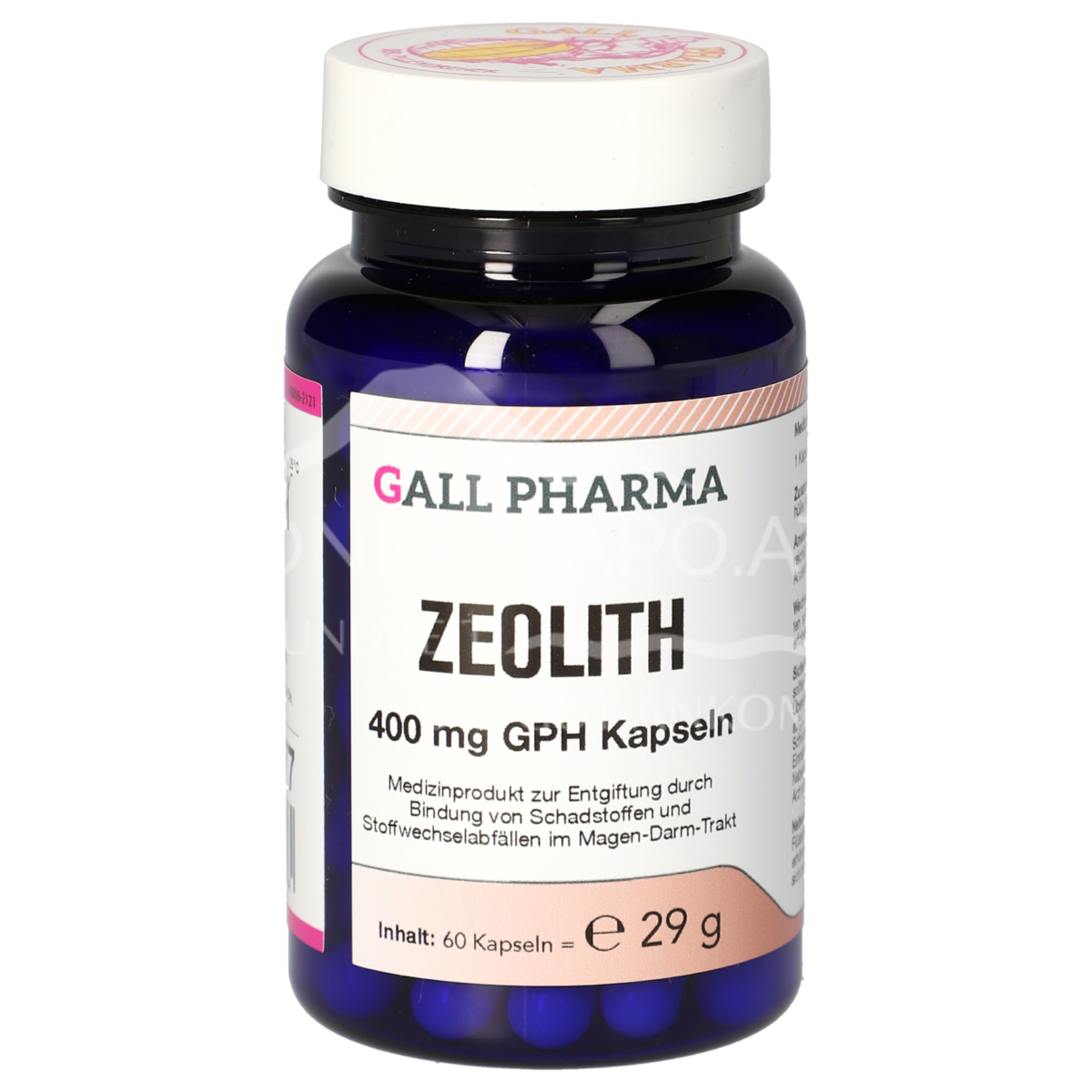 Gall Pharma Zeolith 400 mg Kapseln