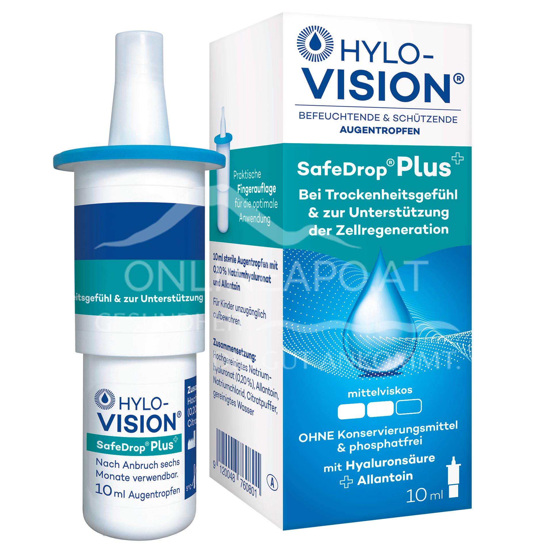 HYLO-VISION® SafeDrop® Plus Augentropfen