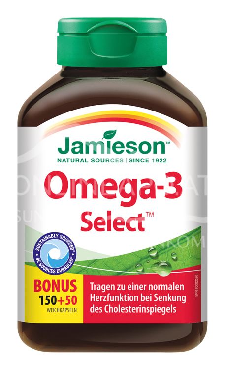 Jamieson Omega-3 Select 1000 mg Kapseln