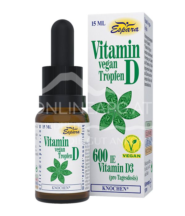 Espara Vitamin D vegan Tropfen