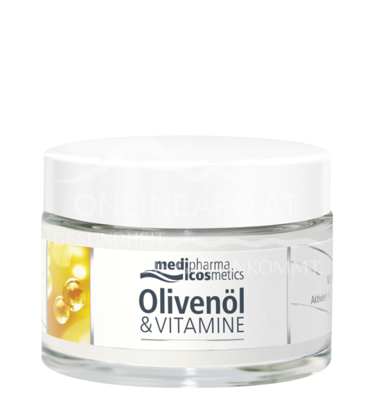 medipharma Cosmetics Olivenöl & Vitamine Vitalisierende Aufbaupflege mit LSF 6