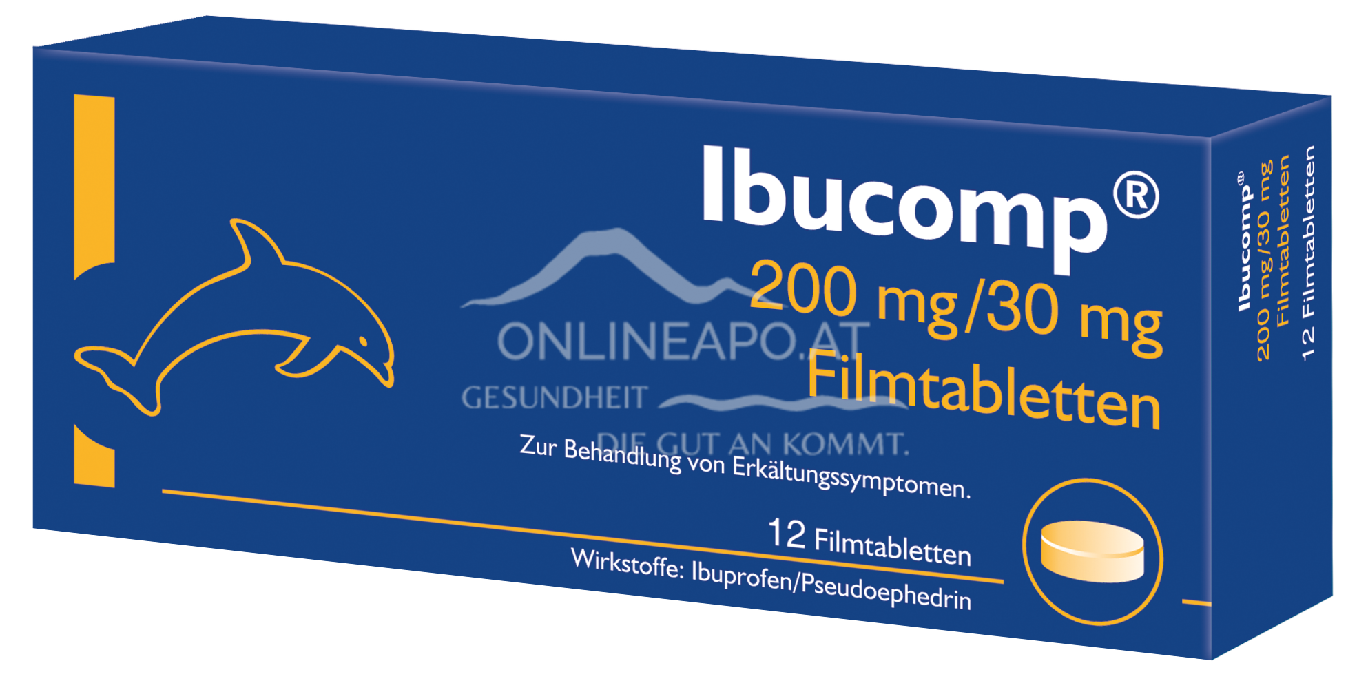 Ibucomp 200 mg/30 mg Filmtabletten 