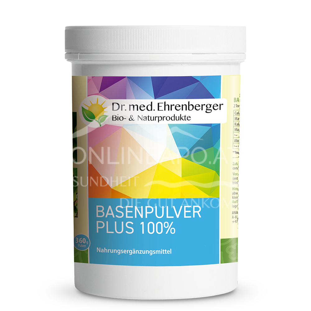 Dr. Ehrenberger Basenpulver Plus 100 %