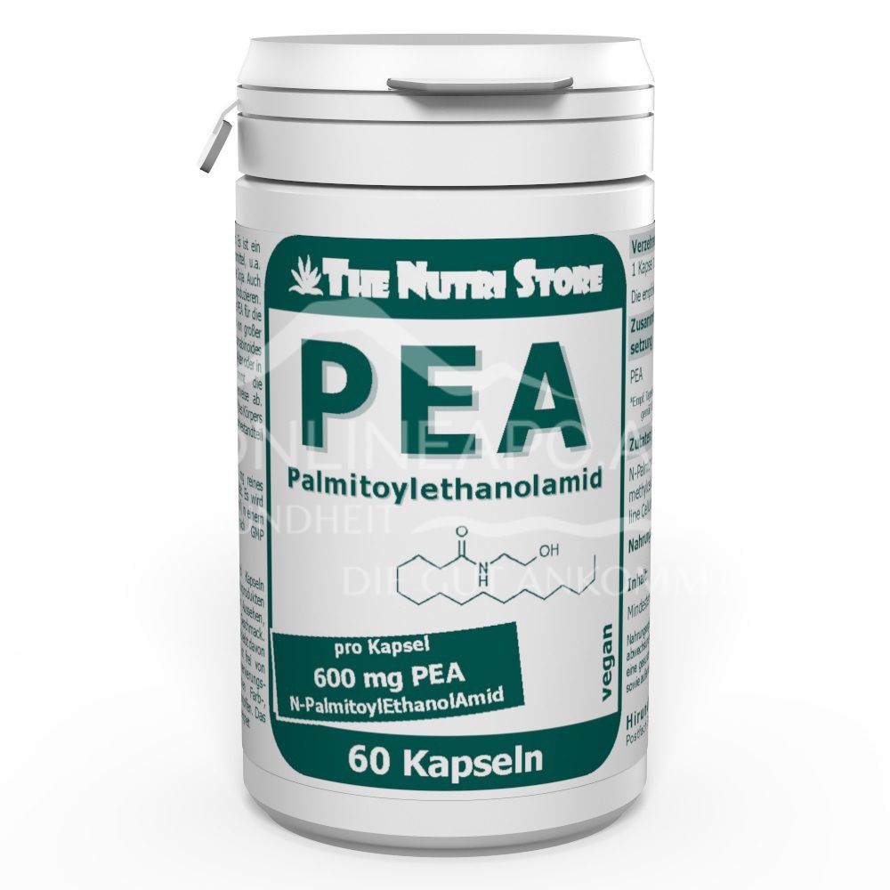 The Nutri Store PEA 600 mg vegane Kapseln
