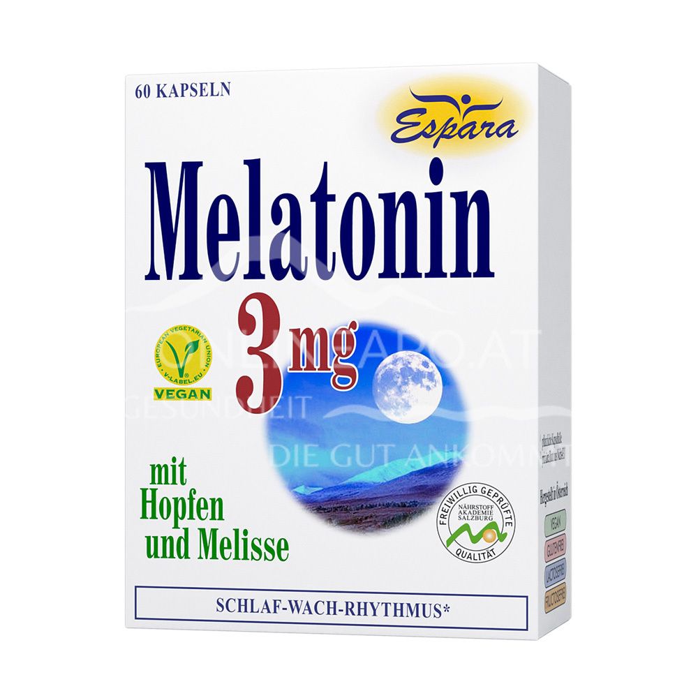 Espara Melatonin 3 mg Kapseln