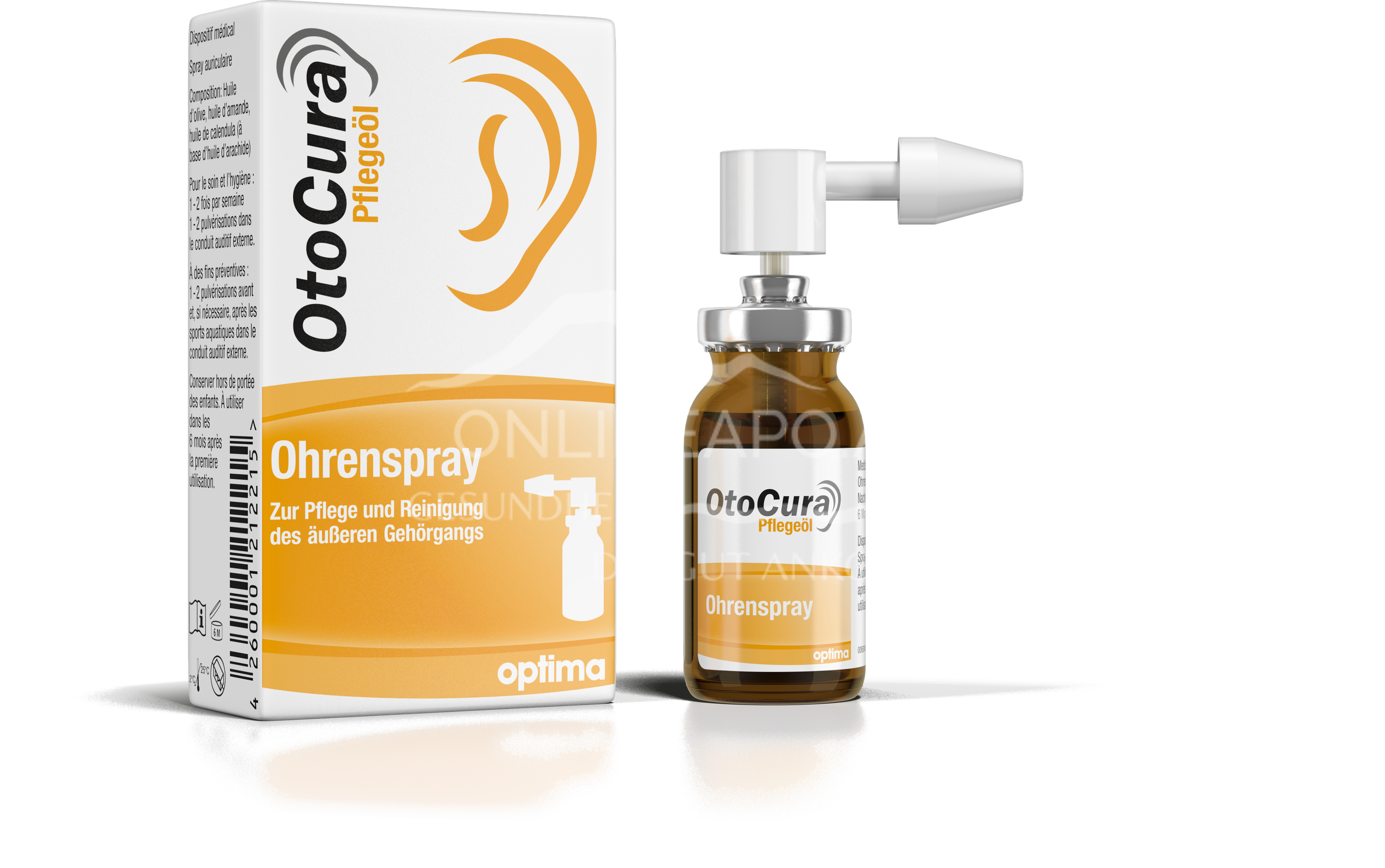Otocura®  Ohrenspray – Pflegeöl