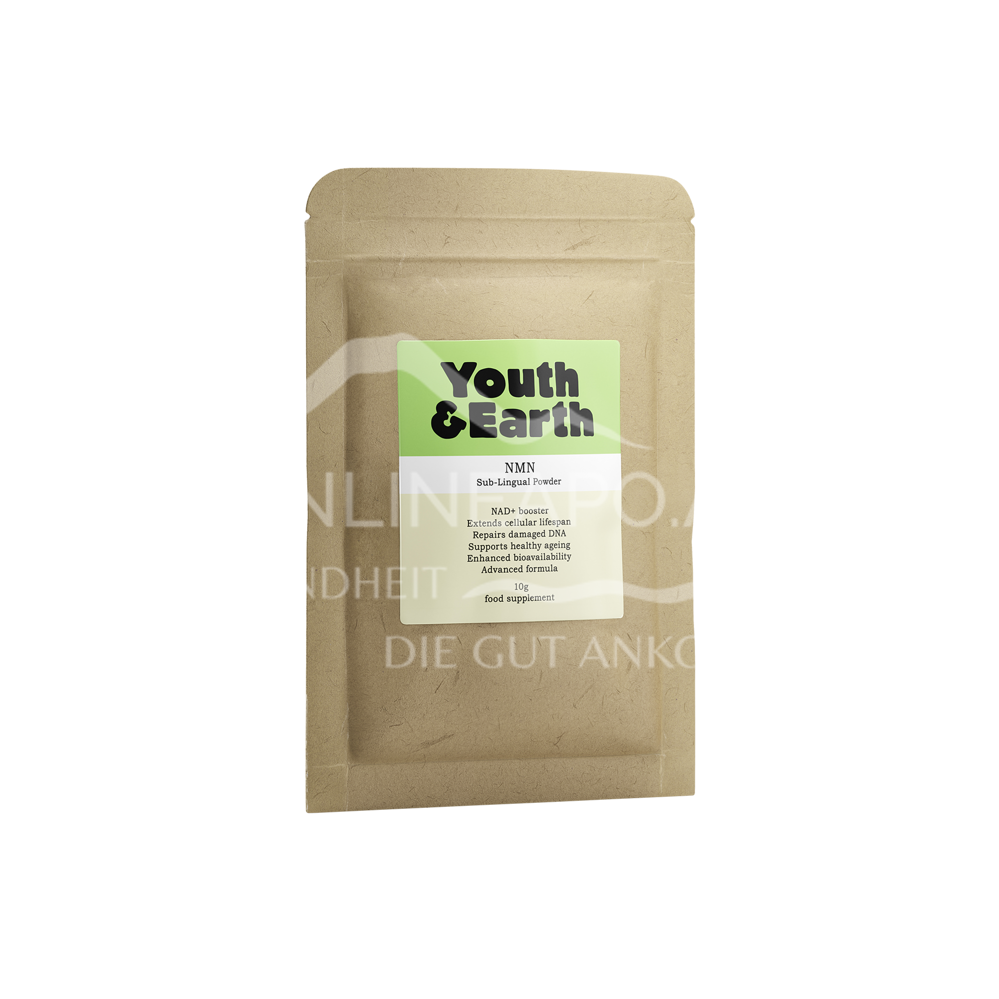 Youth & Earth Nicotinamide Mononucleotide Sublingual Pulver