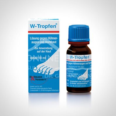 W-Tropfen® 120 mg/g + 49 mg/g Lösung zur Anwendung auf der Haut