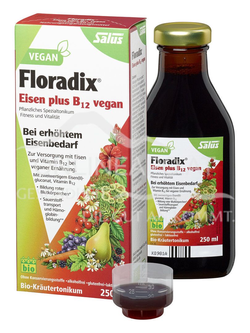 Salus® Floradix® Eisen plus B12 vegan Tonikum
