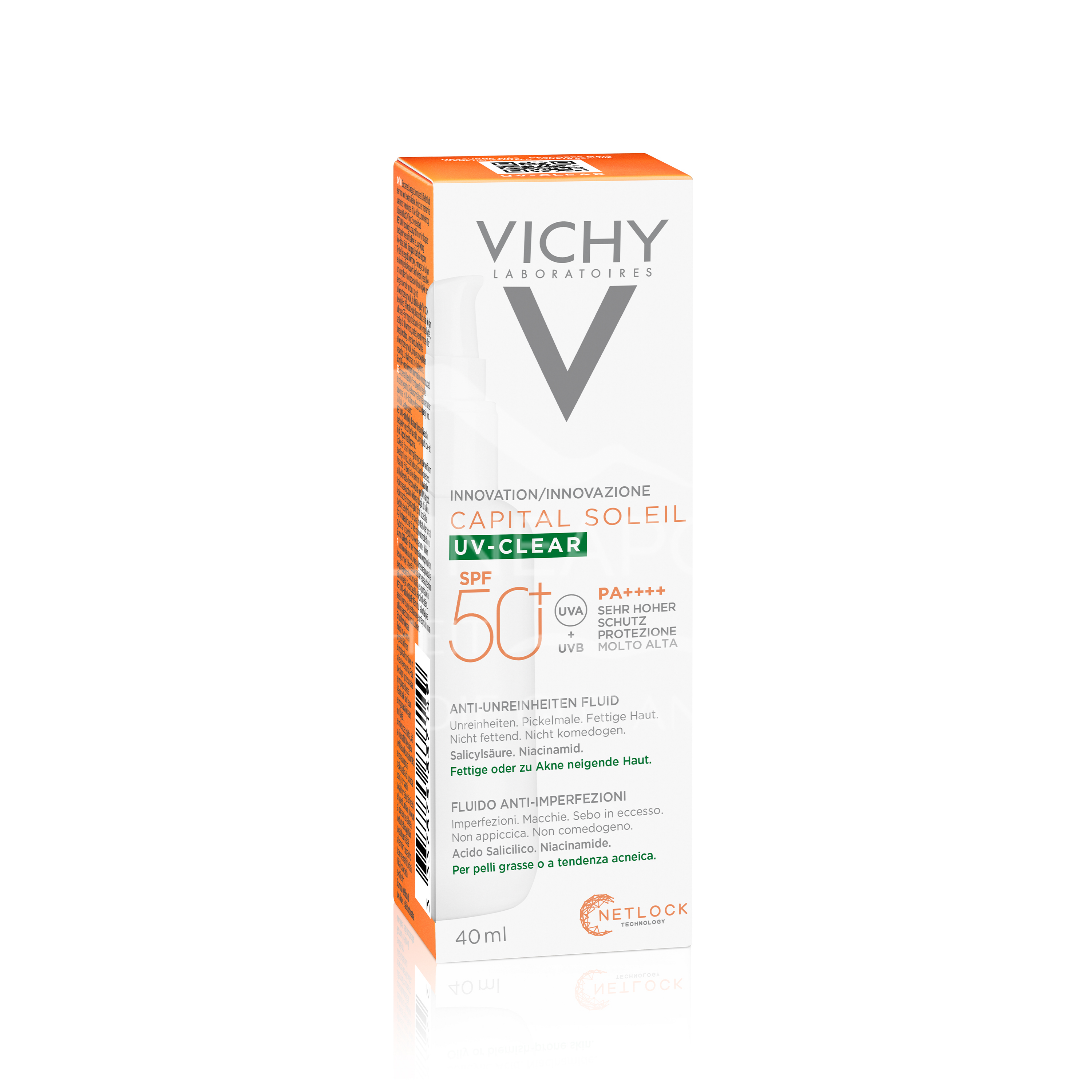 Vichy Capital Soleil UV-Clear LSF 50+ Anti-Unreinheiten Fluid